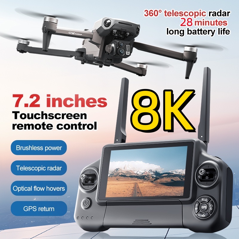 8K 3 Axis Gimbal Brushless 7.2 - đánh giá và giá Drone Camera With Gimbal