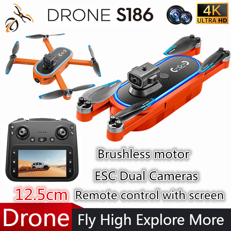 2025 S186 Drone Professional 4 - đánh giá và giá Drone Camera Professional