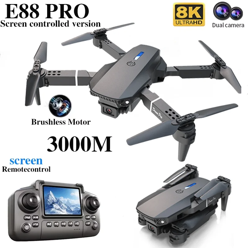 Professional E88 PRO Drone wit - đánh giá và giá Drone Camera Wide Angle