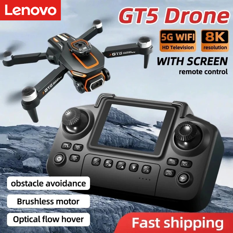 Lenovo GT5 Mini Drone 4K HD du - đánh giá và giá Drone Camera Wide Angle