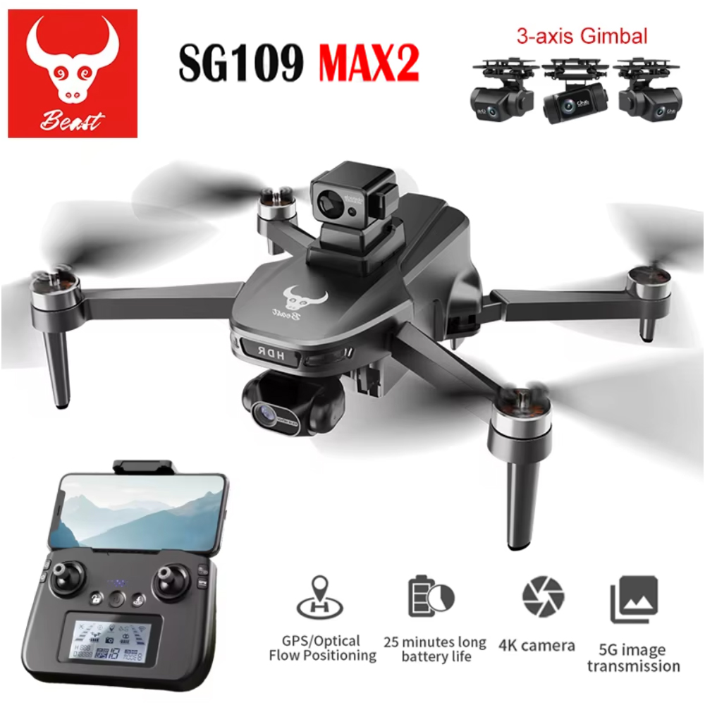 SG109 MAX2 Professional FPV 8K - đánh giá và giá Drone Camera Professional