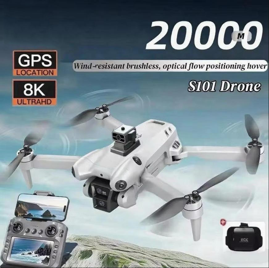S101 Drone 8K HD Professinal D - đánh giá và giá Drone Camera Wide Angle